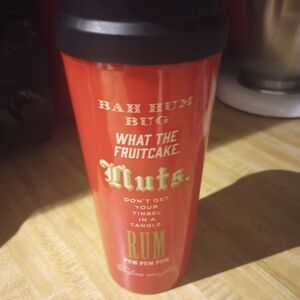 Kate Spade Travel Mug with Humorous Text